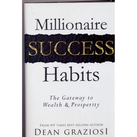 MILLIONAIRE SUCCESS HABITS by DEAN GRAZIOSI, Brand-new from publisher, inc. pape - Picture 1 of 3